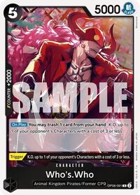 Who's.Who - Two Legends - OP08-091
