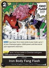 Iron Body Fang Flash - Two Legends - OP08-095