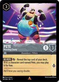 Pete - Wrestling Champ - Shimmering Skies - 187/204
