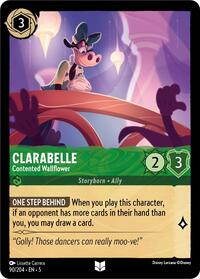 Clarabelle - Contented Wallflower - Shimmering Skies - 90/204