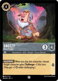 Sneezy - Noisy Knight - Shimmering Skies - 180/204
