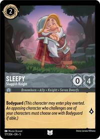 Sleepy - Sluggish Knight - Shimmering Skies - 177/204