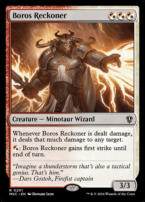 Boros Reckoner - Murders at Karlov Manor Commander - 201
