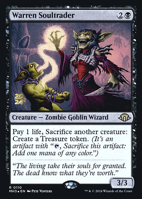 Warren Soultrader - Modern Horizons 3 Promos - 110s