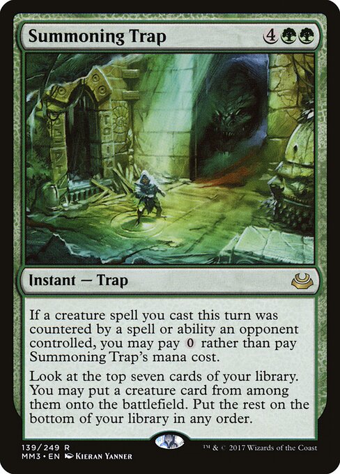 Summoning Trap - Modern Masters 2017 - 139
