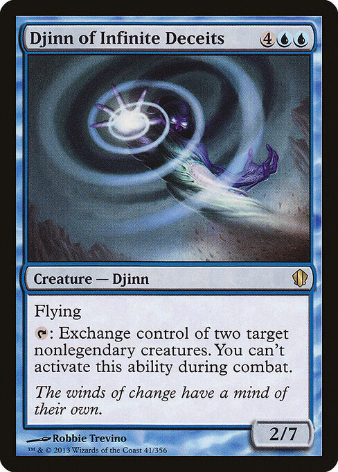 Djinn of Infinite Deceits - Commander 2013 - 41
