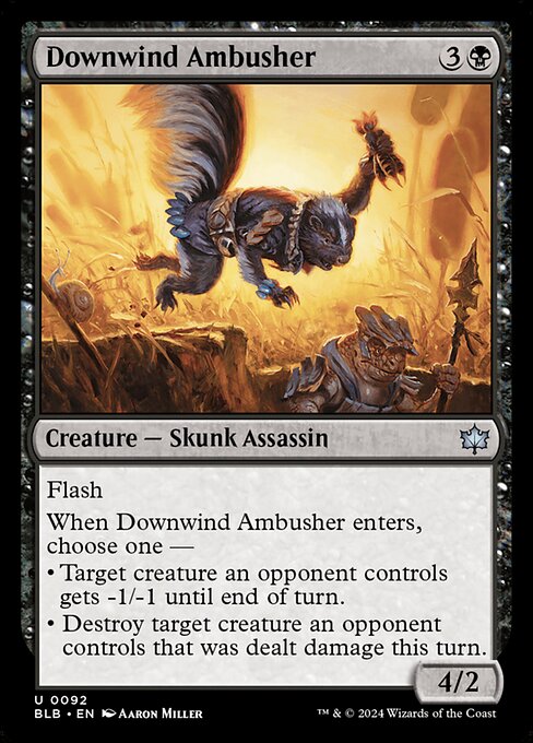 Downwind Ambusher - Bloomburrow - 92