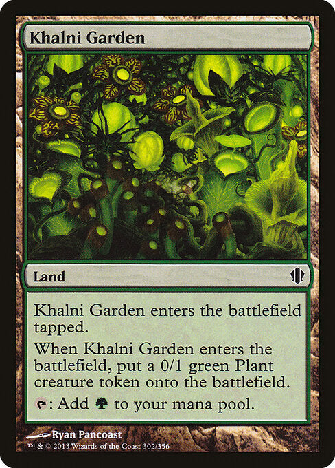 Khalni Garden - Commander 2013 - 302