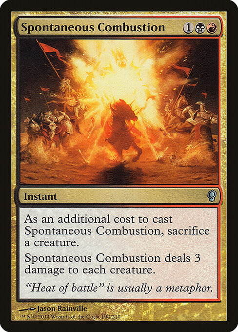 Spontaneous Combustion - Conspiracy - 194