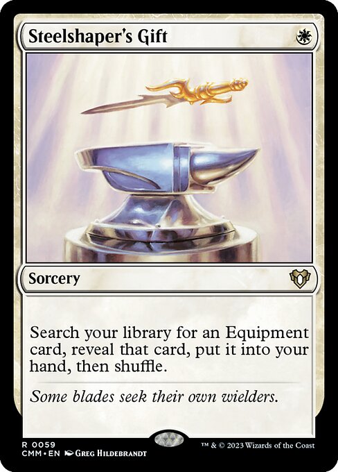 Steelshaper's Gift - Commander Masters - 59