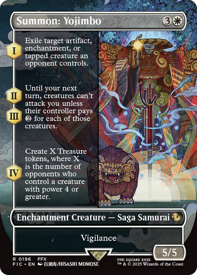 Summon: Yojimbo (Borderless) [FINAL FANTASY Commander]