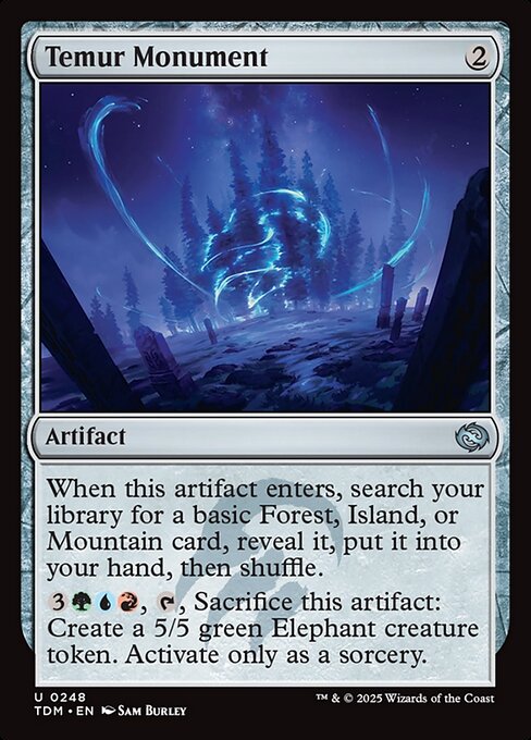 Temur Monument - Tarkir: Dragonstorm - 248