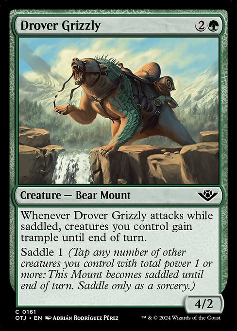 Drover Grizzly - Outlaws of Thunder Junction - 161