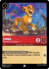 Simba - Adventurous Successor - Shimmering Skies - 125/204