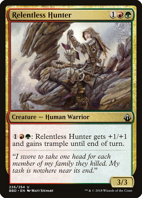 Relentless Hunter - Battlebond - 226