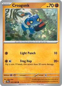 Croagunk - SV: Shrouded Fable - 023/064