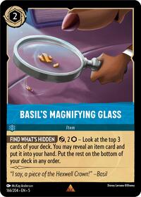 Basil's Magnifying Glass - Shimmering Skies - 166/204