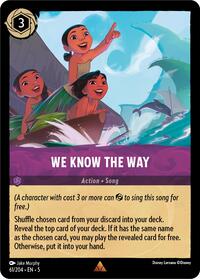 We Know the Way - Shimmering Skies - 61/204