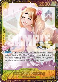 Charlotte Pudding (Championship 2024) - One Piece Promotion Cards - OP03-112
