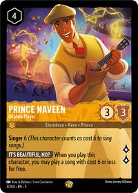 Prince Naveen - Ukulele Player - Shimmering Skies - 3/204