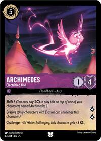 Archimedes - Electrified Owl - Shimmering Skies - 47/204