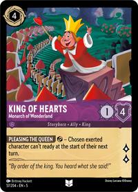 King of Hearts - Monarch of Wonderland - Shimmering Skies - 57/204
