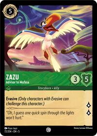 Zazu - Advisor to Mufasa - Shimmering Skies - 72/204