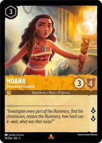 Moana - Determined Explorer - Shimmering Skies - 18/204