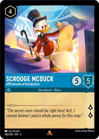 Scrooge McDuck - Afficionado of Antiquities - Shimmering Skies - 140/204
