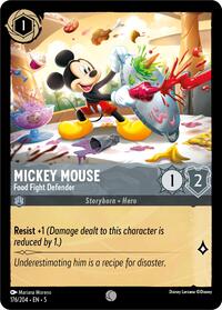Mickey Mouse - Food Fight Defender - Shimmering Skies - 176/204