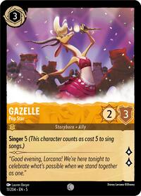 Gazelle - Pop Star - Shimmering Skies - 11/204