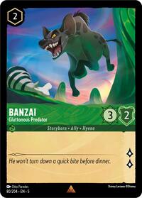 Banzai - Gluttonous Predator - Shimmering Skies - 80/204