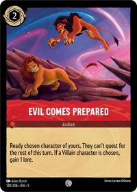 Evil Comes Prepared - Shimmering Skies - 128/204