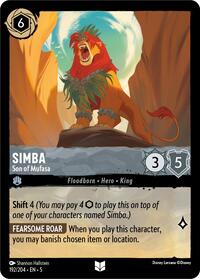 Simba - Son of Mufasa - Shimmering Skies - 192/204