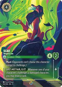 Scar - Vengeful Lion (Enchanted) - Shimmering Skies - 212/204