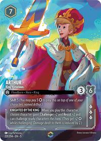 Arthur - King Victorious (Enchanted) - Shimmering Skies - 221/204