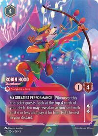 Robin Hood - Sharpshooter (Enchanted) - Shimmering Skies - 215/204