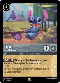 Stitch - Team Underdog - Disney Lorcana Promo Cards - 6
