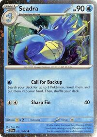 Seadra - 011/064 (Cosmos Holo) - Miscellaneous Cards & Products - 011/064