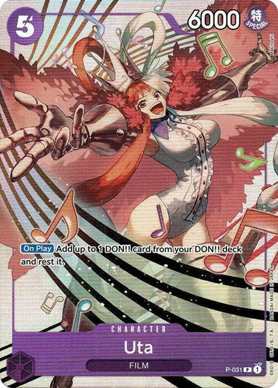 Uta (P-031) (Premium Card Collection -Uta-) [One Piece Promotion Cards]