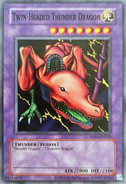 Twin-Headed Thunder Dragon [RP01-EN042] Common
