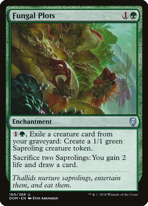 Fungal Plots - Dominaria - 160