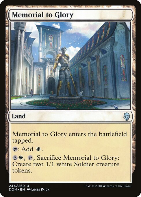 Memorial to Glory - Dominaria - 244