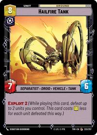 Hailfire Tank - Twilight of the Republic - 233/257
