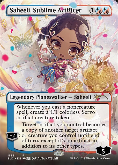 Saheeli, Sublime Artificer - Secret Lair Drop - 1143