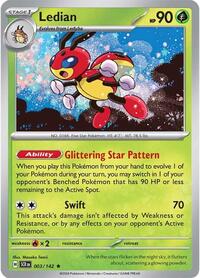 Ledian - 003/142 - SV07: Stellar Crown - 003/142