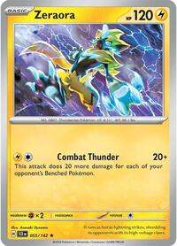 Zeraora - 055/142 - SV07: Stellar Crown - 055/142