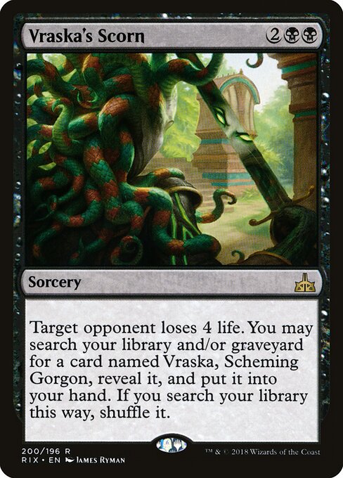 Vraska's Scorn - Rivals of Ixalan - 200