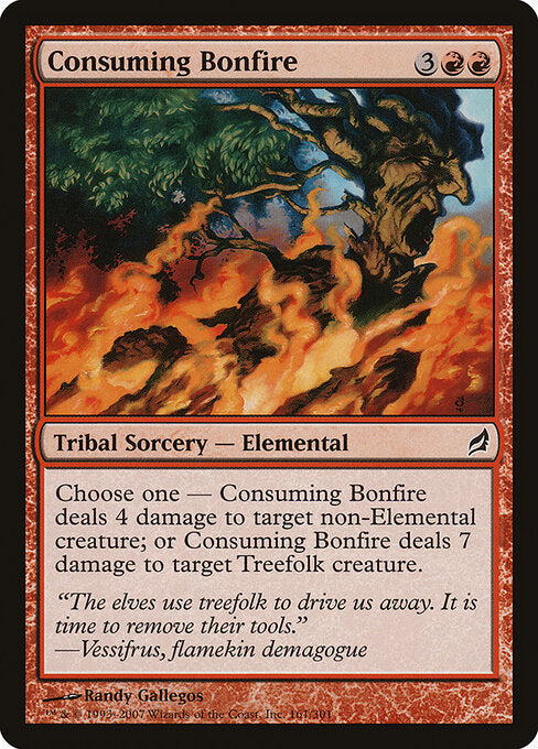 Consuming Bonfire - Lorwyn - 161