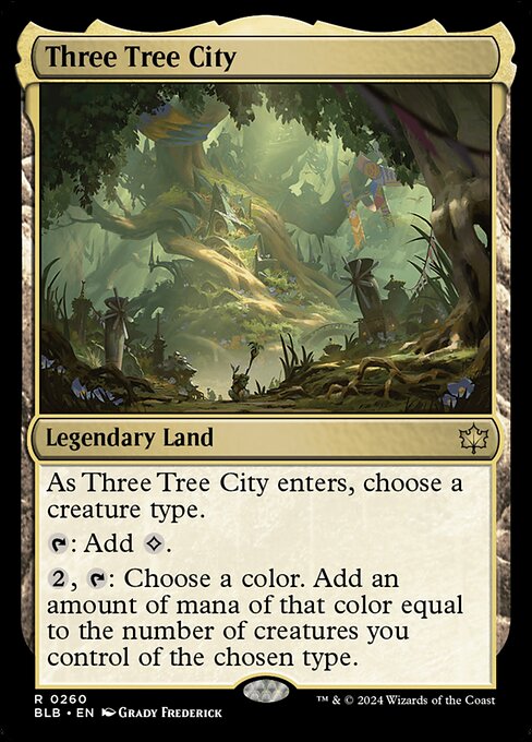 Three Tree City - Bloomburrow - 260